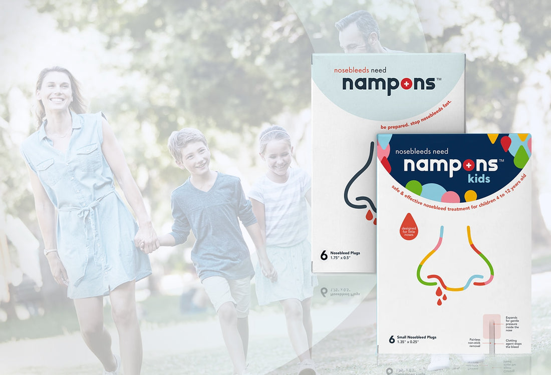 Nampons™ - Stop Nosebleeds Fast. Nosebleeds Need Nampons™