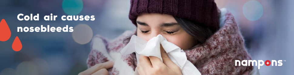 Cold air causes nosebleeds
