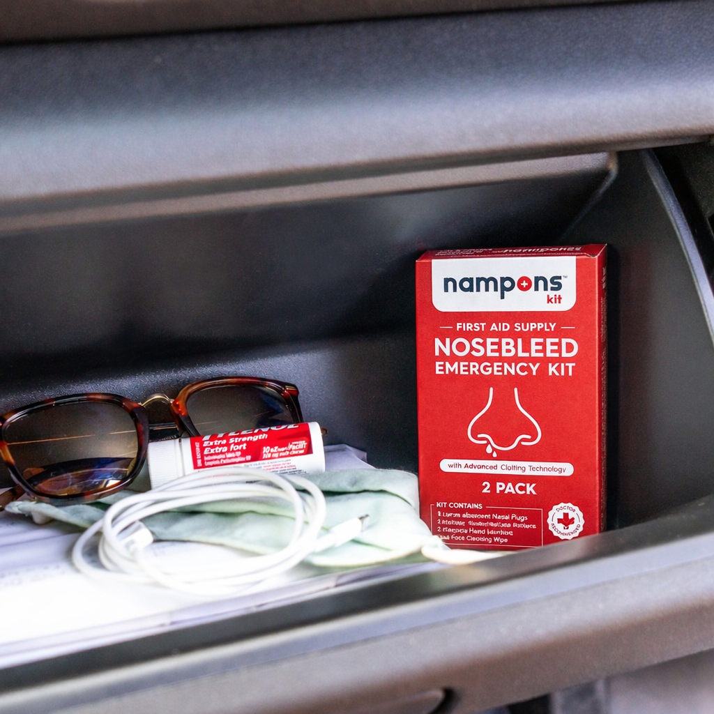 Emergency Nosebleed Kit™ by Nampons®