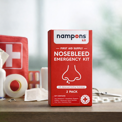 Emergency Nosebleed Kit™ by Nampons®