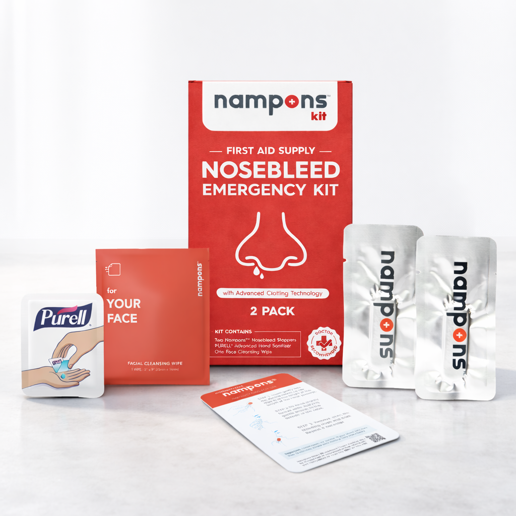 Emergency Nosebleed Kit™ by Nampons®