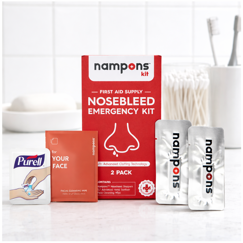 Emergency Nosebleed Kit™ by Nampons®