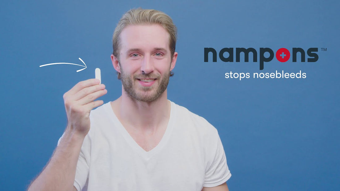Nampons™ - Stop Nosebleeds Fast. Nosebleeds Need Nampons™