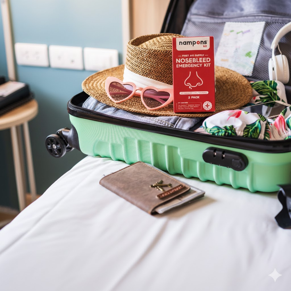 Emergency Nosebleed Kit™ by Nampons®